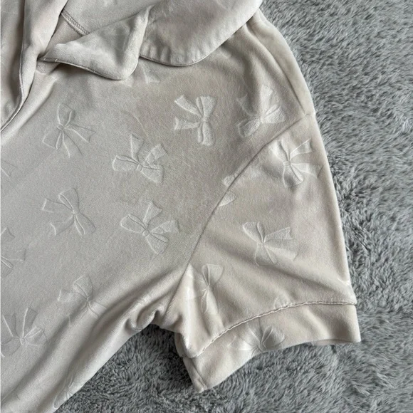Flora Nikrooz Cream Loungewear Set - Picture 6 of 6